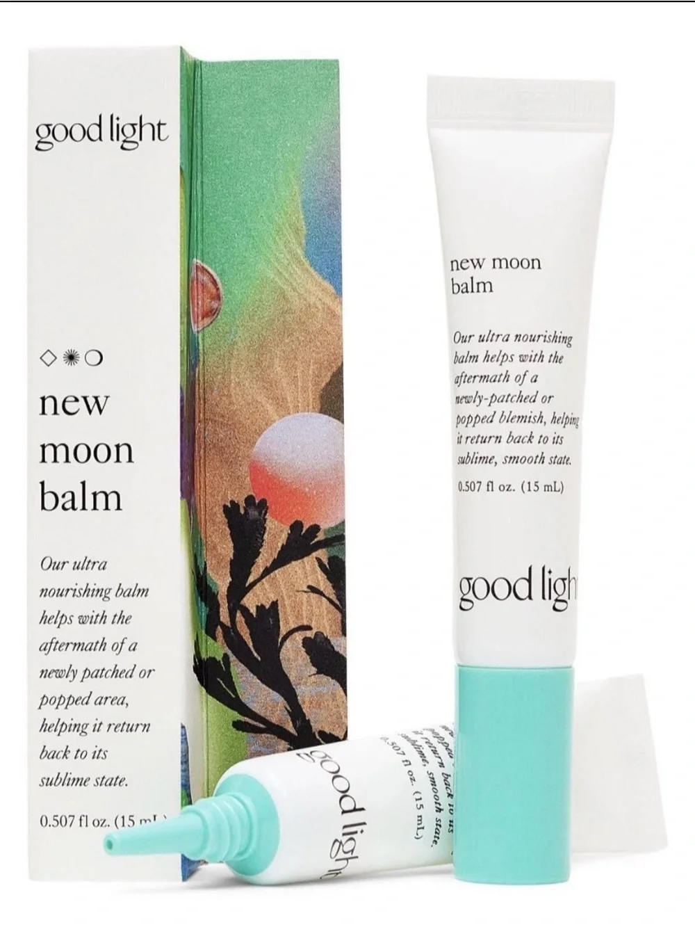 (2 pack) good light New Moon Repairing Moisturizing Balm 1.5 ml NIB